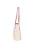 Mini Deauville, &pound;1,500, Handbags, Pink/White, Canvas, Side view